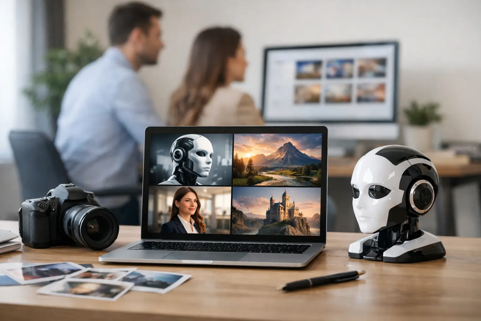 Top AI Image Generators Compared for Business